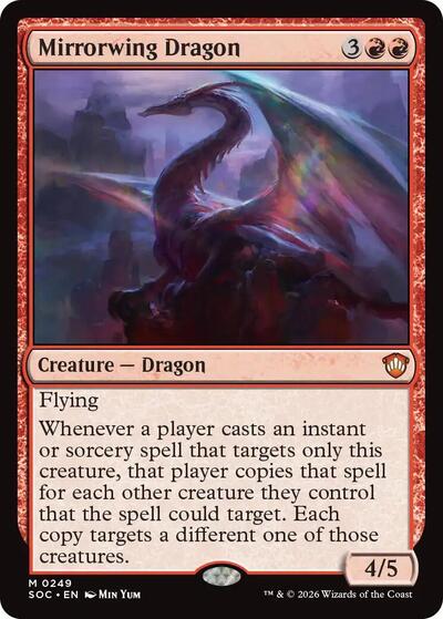 Mirrorwing Dragon (Commander: Secrets of Strixhaven) Near Mint