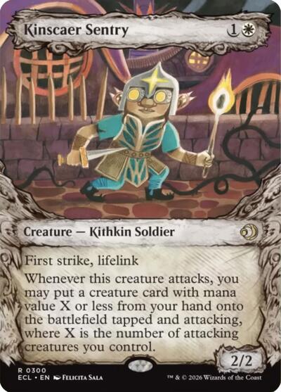 Kinscaer Sentry (Showcase) (Lorwyn Eclipsed) Near Mint