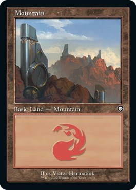 Mountain (36) (Commander: The Brothers' War) Near Mint
