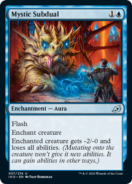 Mystic Subdual (Ikoria: Lair of Behemoths) Near Mint Foil