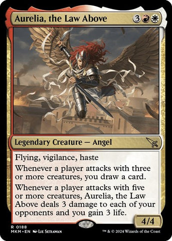 Aurelia, the Law Above (Murders at Karlov Manor) Near Mint Foil