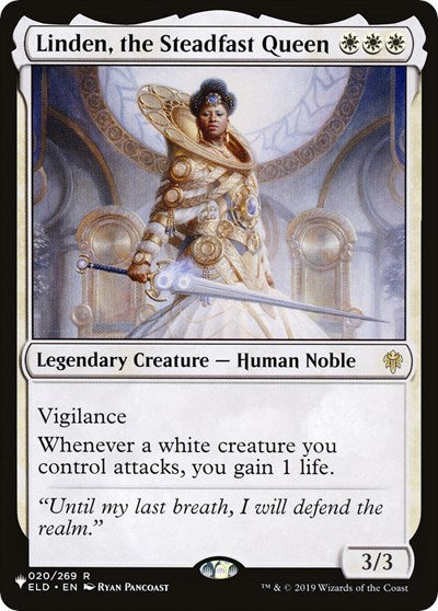 Linden, the Steadfast Queen (The List) Near Mint