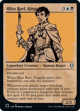 Rilsa Rael, Kingpin (Showcase) (Commander Legends: Battle for Baldur's Gate) Near Mint Foil