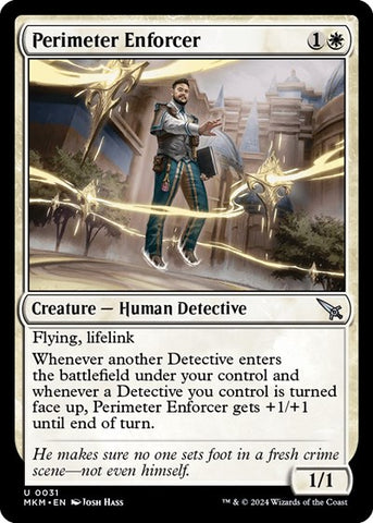 Perimeter Enforcer (Murders at Karlov Manor) Near Mint