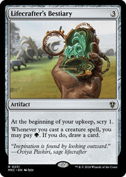 Lifecrafter's Bestiary (Commander: Murders at Karlov Manor) Near Mint