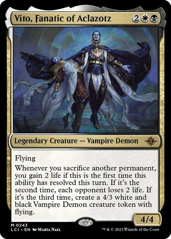 Vito, Fanatic of Aclazotz (The Lost Caverns of Ixalan) Near Mint