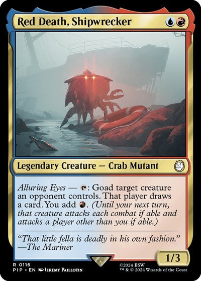 Red Death, Shipwrecker (Universes Beyond: Fallout) Near Mint Foil