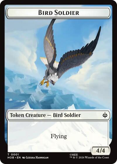 Bird Soldier / Axe Double-Sided Token (The Hobbit) Near Mint