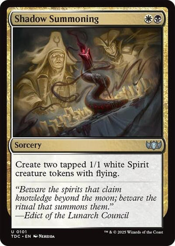 Shadow Summoning (Commander: Tarkir: Dragonstorm) Near Mint