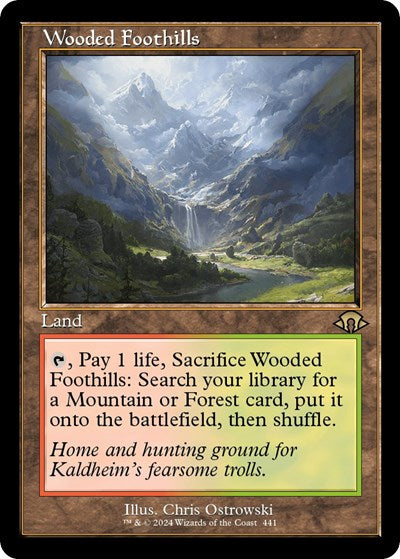 Wooded Foothills (Retro Frame) (Modern Horizons 3) Near Mint