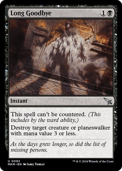 Long Goodbye (Murders at Karlov Manor) Near Mint Foil