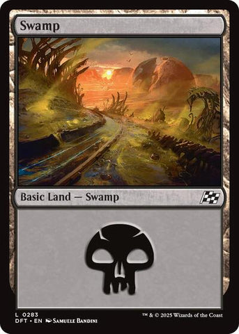 Swamp (0283) (Aetherdrift) Near Mint Foil