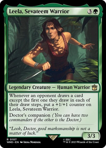 Leela, Sevateem Warrior (Universes Beyond: Doctor Who) Near Mint