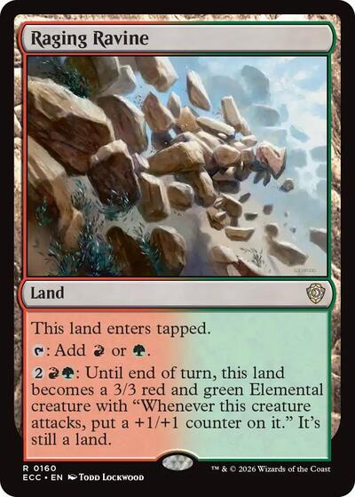 Raging Ravine (Commander: Lorwyn Eclipsed) Near Mint
