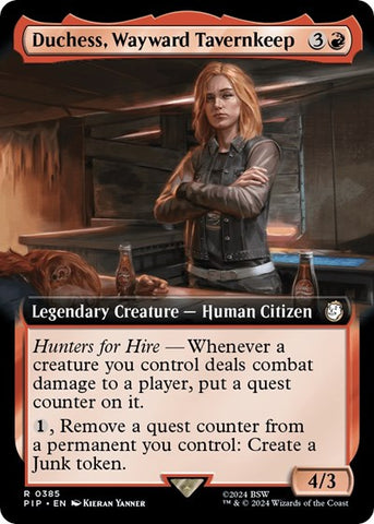 Duchess, Wayward Tavernkeep (Extended Art) (Universes Beyond: Fallout) Near Mint