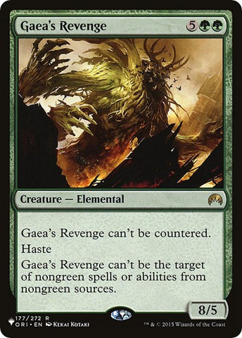 Gaea's Revenge (The List) Near Mint