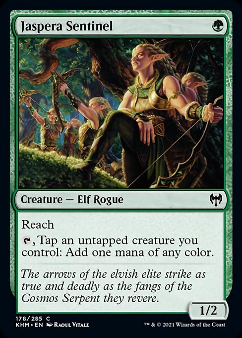 Jaspera Sentinel (Kaldheim) Near Mint Foil