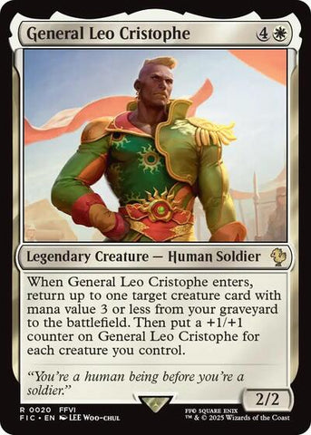 General Leo Cristophe (Commander: FINAL FANTASY) Near Mint