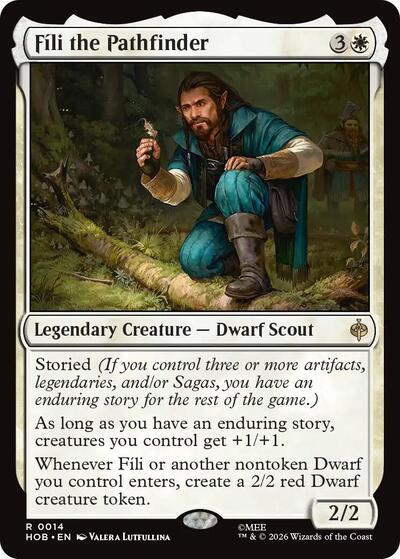 Fili the Pathfinder (The Hobbit) Near Mint Foil
