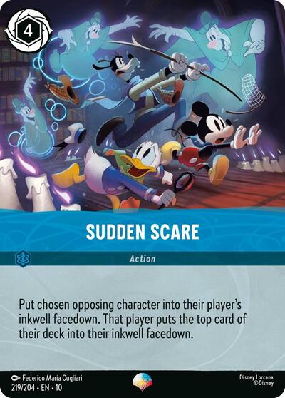 Sudden Scare (Epic) (Whispers in the Well) Near Mint Holofoil