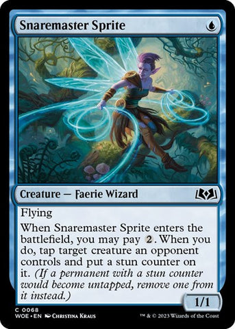 Snaremaster Sprite (Wilds of Eldraine) Near Mint