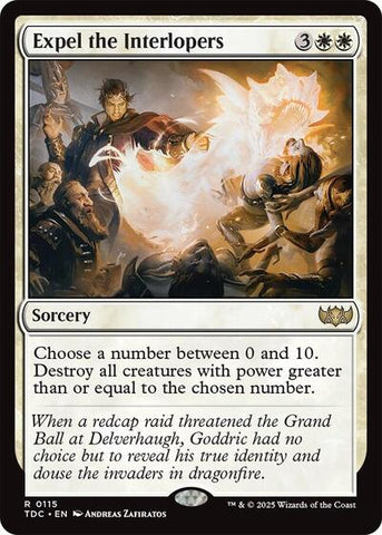 Expel the Interlopers (Commander: Tarkir: Dragonstorm) Near Mint