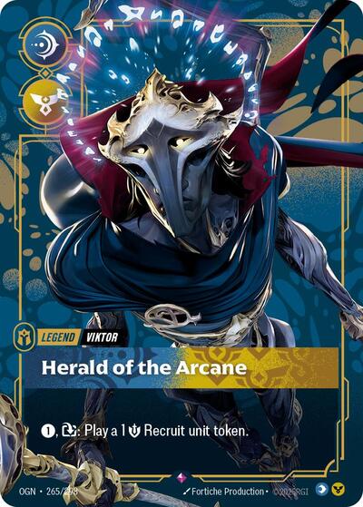 Viktor Herald of the Arcane (Origins) Near Mint Foil