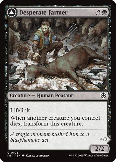 Desperate Farmer (Innistrad Remastered) Near Mint Foil