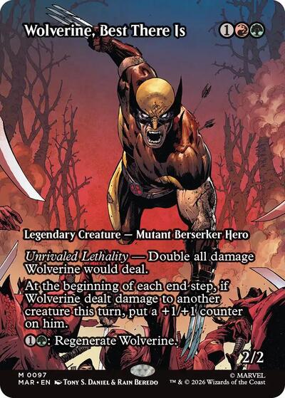 Wolverine, Best There Is (Borderless) (Marvel Eternal-Legal) Near Mint