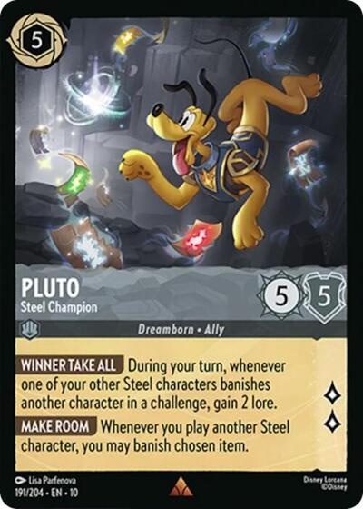 Pluto - Steel Champion (Whispers in the Well) Near Mint