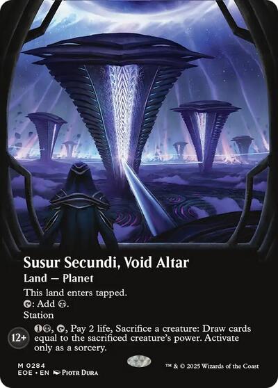 Susur Secundi, Void Altar (Borderless) (Edge of Eternities) Near Mint