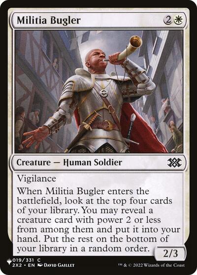 Militia Bugler (The List) Near Mint