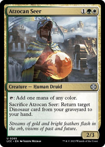 Atzocan Seer (Commander: The Lost Caverns of Ixalan) Near Mint