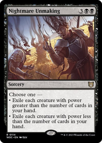Nightmare Unmaking (Commander: Wilds of Eldraine) Near Mint