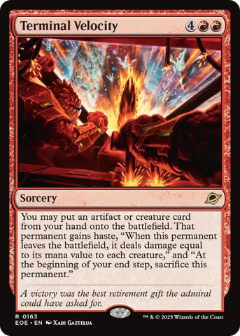 Terminal Velocity (Edge of Eternities) Near Mint