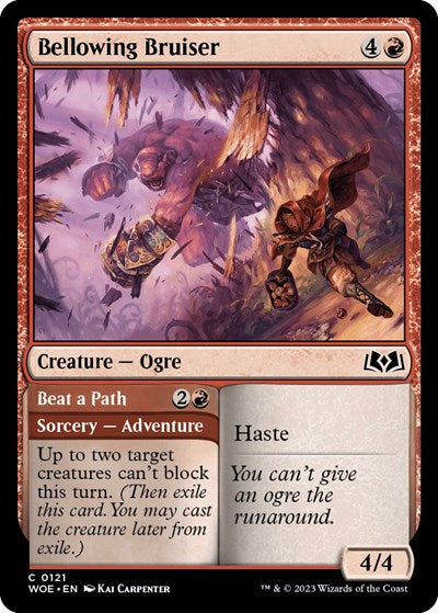 Bellowing Bruiser (Wilds of Eldraine) Near Mint