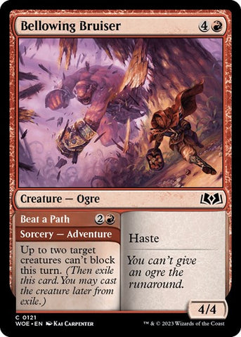 Bellowing Bruiser (Wilds of Eldraine) Near Mint
