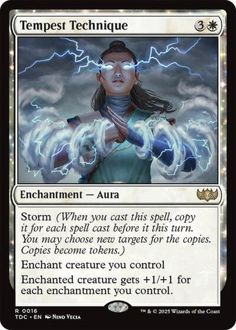 Tempest Technique (Commander: Tarkir: Dragonstorm) Near Mint