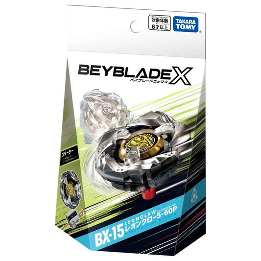 TAKARA TOMY Beyblade X Starter Leon Claw 5-60P BX-15