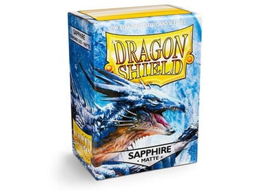 Dragon Shield Matte Sleeves Sapphire (100-Pack) (Dragon Shield) New