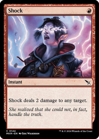 Shock (Murders at Karlov Manor) Near Mint Foil