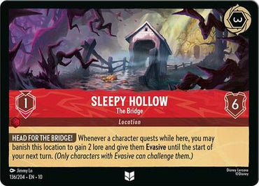 Sleepy Hollow - The Bridge (Whispers in the Well) Near Mint Cold Foil