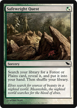 Safewright Quest (Shadowmoor) Near Mint Foil