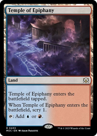 Temple of Epiphany (Commander: March of the Machine) Near Mint