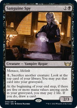 Sanguine Spy (Streets of New Capenna) Near Mint