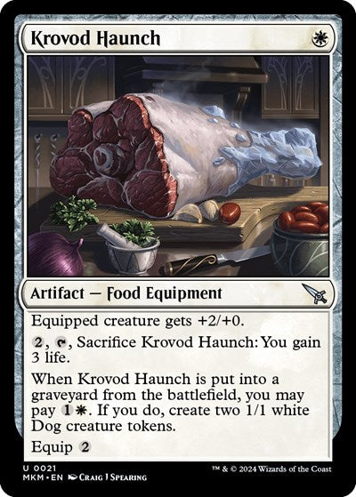 Krovod Haunch (Murders at Karlov Manor) Near Mint Foil