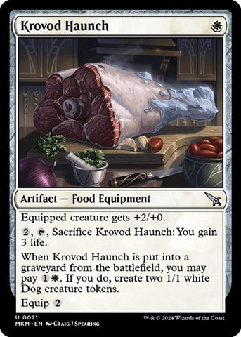 Krovod Haunch (Murders at Karlov Manor) Near Mint Foil