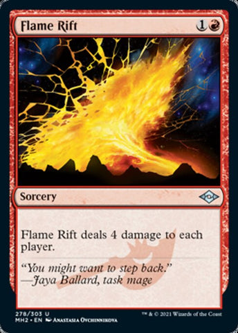 Flame Rift (Modern Horizons 2) Near Mint Foil