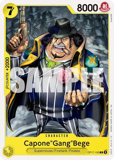 CaponeGangBege (The World's Strongest Warriors) Near Mint