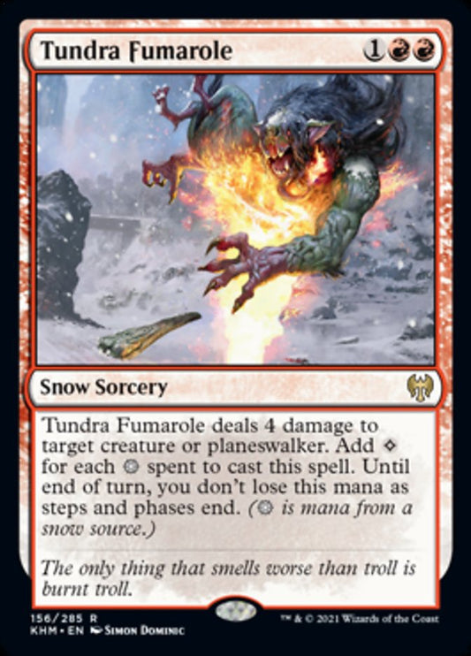 Tundra Fumarole (Kaldheim) Near Mint Foil